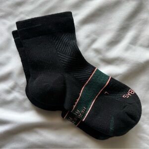 Bombas Black Quarter Cut Socks Size Small NWOT